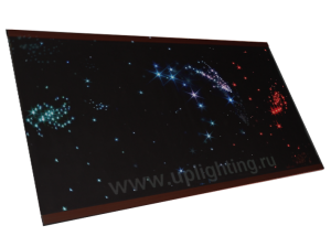 Настенный ковер «Звездное небо» 2000x1000 | Приборы со светодиодами и оптическим волокном